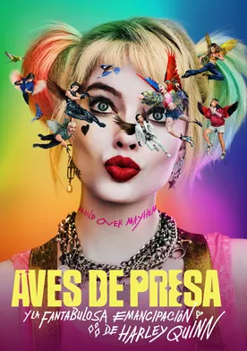Poster de Aves de presa y la fantabulosa emancipación de una Harley Quinn