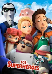 Poster Los superhéroes