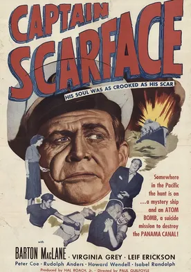 Poster de Capitán cara cortada