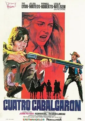 Poster de Cuatro cabalgaron