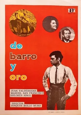 Poster de De barro y oro