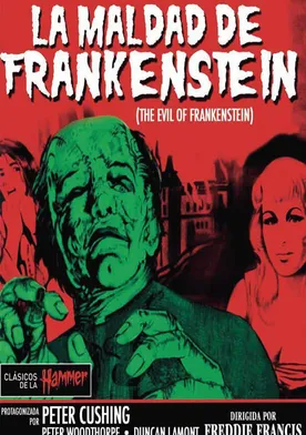 Poster de El castigo de Frankenstein