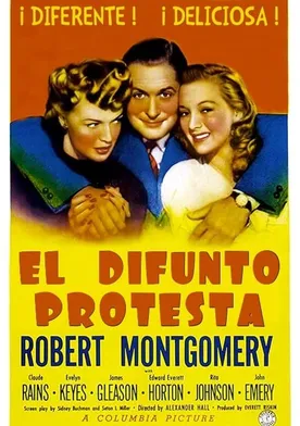 Poster de El difunto protesta