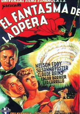 Poster de El fantasma de la ópera