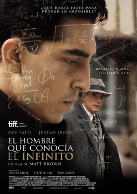 Poster de El hombre que conocía el infinito