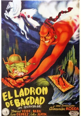 Poster El ladron de Bagdad