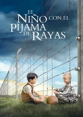 Poster El niño con el pijama de rayas