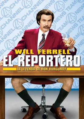 Poster de El reportero: La leyenda de Ron Burgundy
