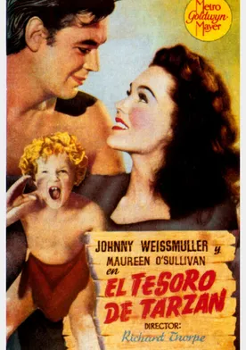 Poster de El tesoro de Tarzán
