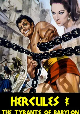 Poster de Hércules y los tiranos de Babilonia