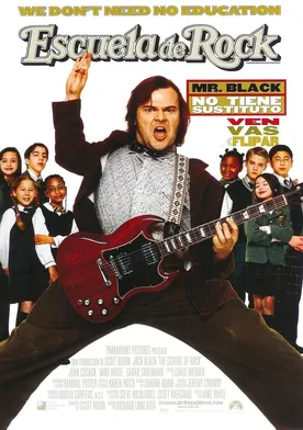 Poster de Escuela de rock