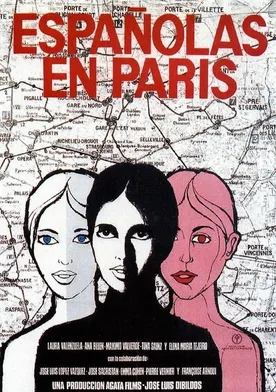 Poster de Españolas en París