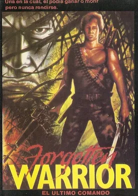 Poster Forgotten Warrior: El último comando