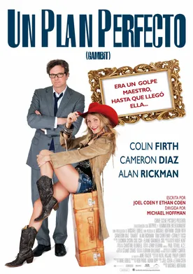 Poster de Gambit: Un plan perfecto