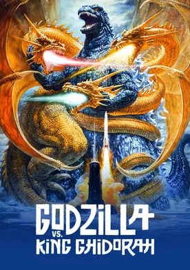 Poster de Godzilla contra King Ghidorah