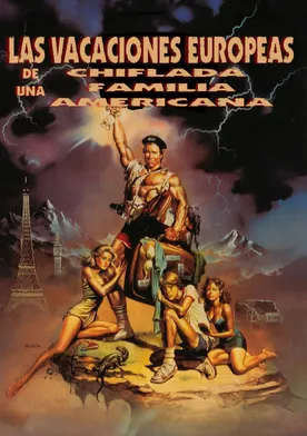 Poster de Vacaciones europeas de una familia americana