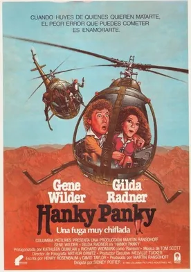 Poster Hanky Panky, fuga para dos
