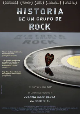 Poster de Historia de un grupo de rock