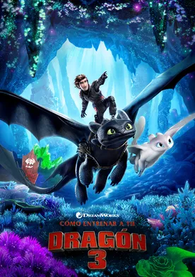 Poster Cómo entrenar a tu dragón 3