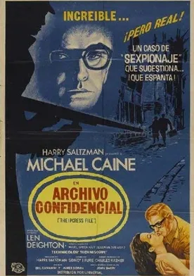 Poster de Ipcress, archivo confidencial