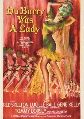 Poster de La Dubarry era una dama
