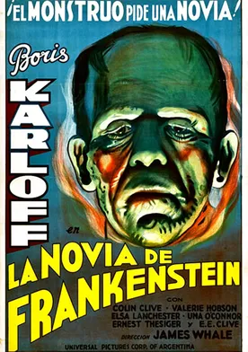 Poster de La Novia de Frankenstein