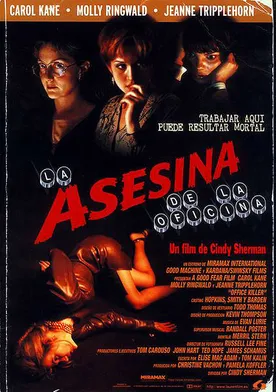 Poster La asesina de la oficina