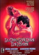 Poster de La casa que arde de noche