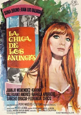 Poster de La chica de los anuncios