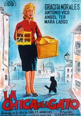 Poster de La chica del gato