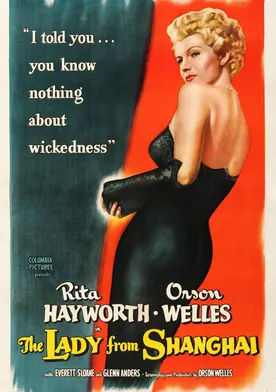 Poster de La dama de Shangai