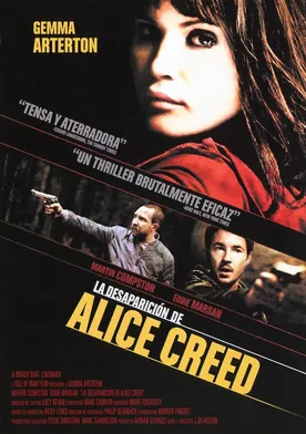 Poster La desaparición de Alice Creed