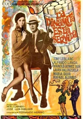Poster de La dinamita está servida