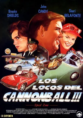 Poster La fiebre del cannonball