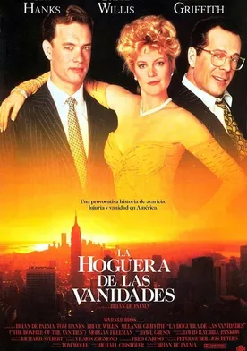 Poster La hoguera de las vanidades