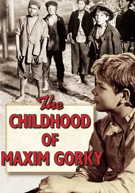 Poster de La infancia de Maxim Gorky