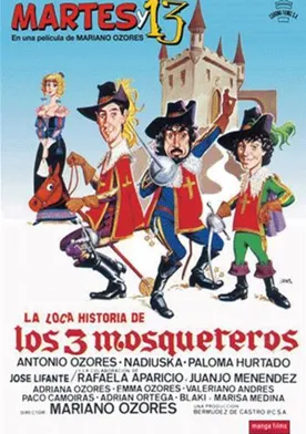 Poster de La loca historia de los tres mosqueteros