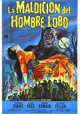 Poster de La maldición del hombre lobo