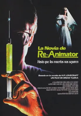 Poster de La novia de Re-Animator