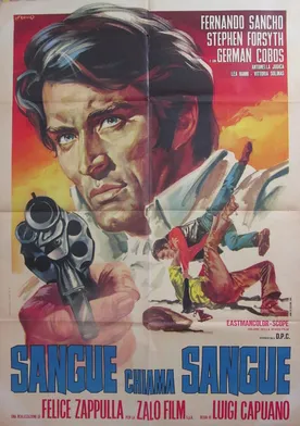 Poster de La sangre llama a la sangre