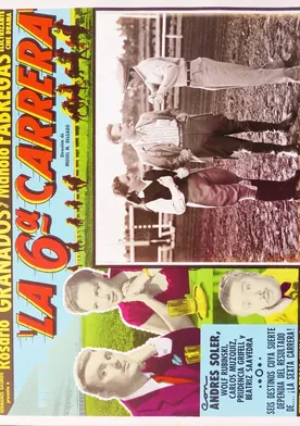Poster de La sexta carrera