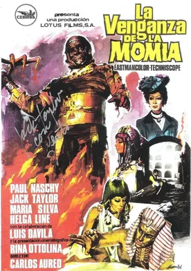 Poster de La venganza de la momia