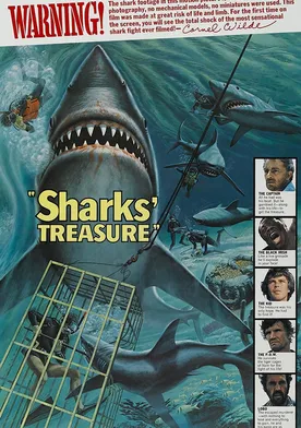Poster de La venganza de los tiburones