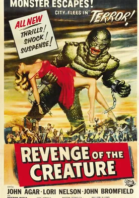 Poster La venganza del monstruo de la Laguna Negra