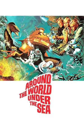 Poster La vuelta al mundo bajo el mar