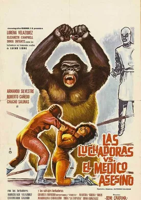 Poster de Las luchadoras contra el médico asesino