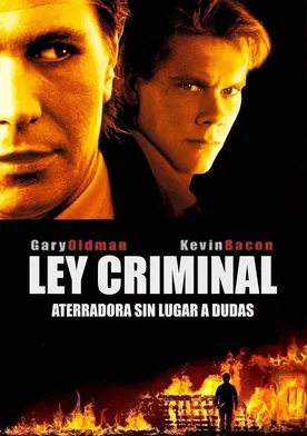Poster de Ley criminal