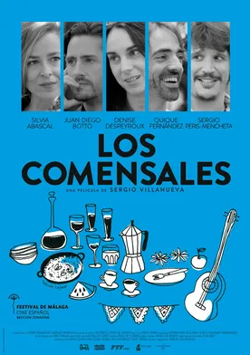 Poster de Los comensales