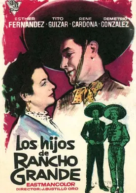Poster de Los hijos de Rancho Grande