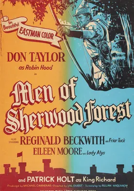 Poster de Los hombres del bosque de Sherwood